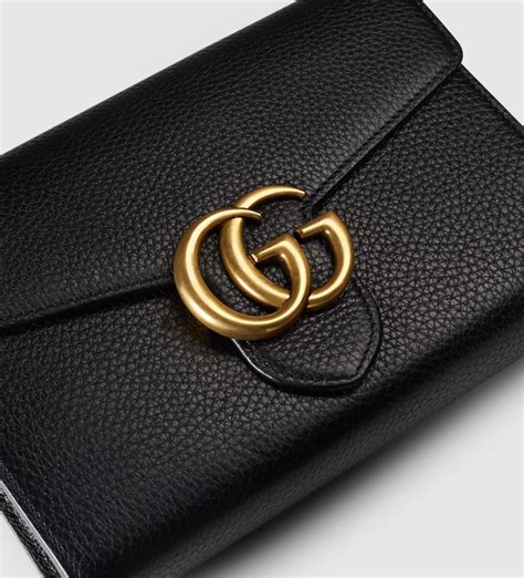 gucci gg marmont bracelet|Gucci GG Marmont wallet on chain.